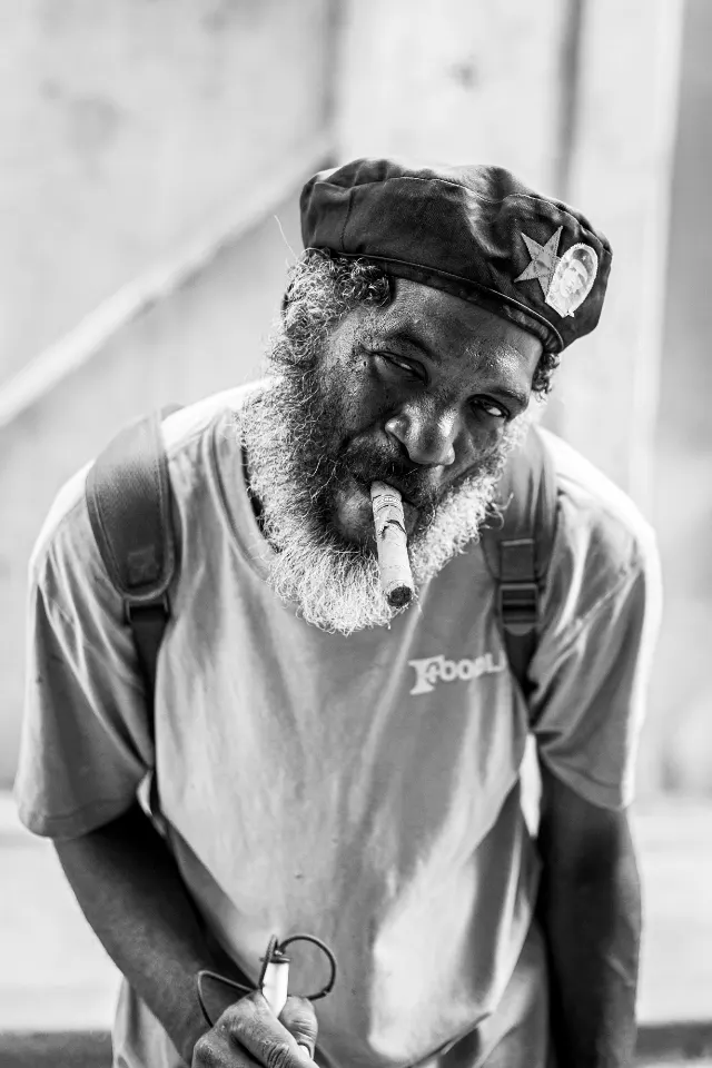 Cuba. La Habana en blanco y negro.