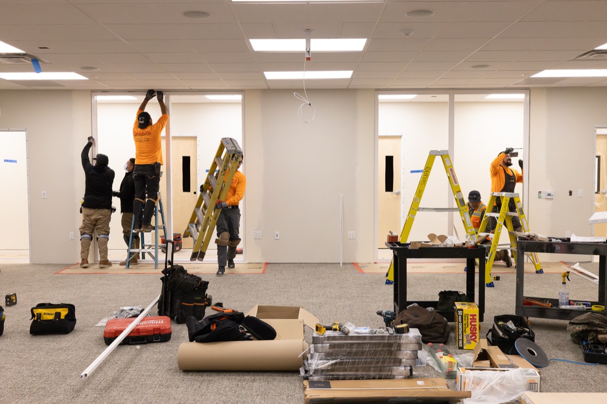 Fire-Rated Glass Installation