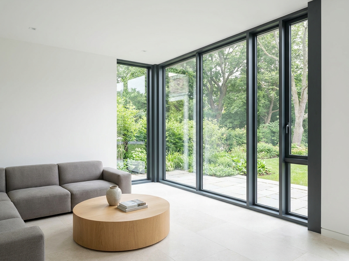 Expert window installation for new home construction in California and Arizona, enhancing modern residential designs.