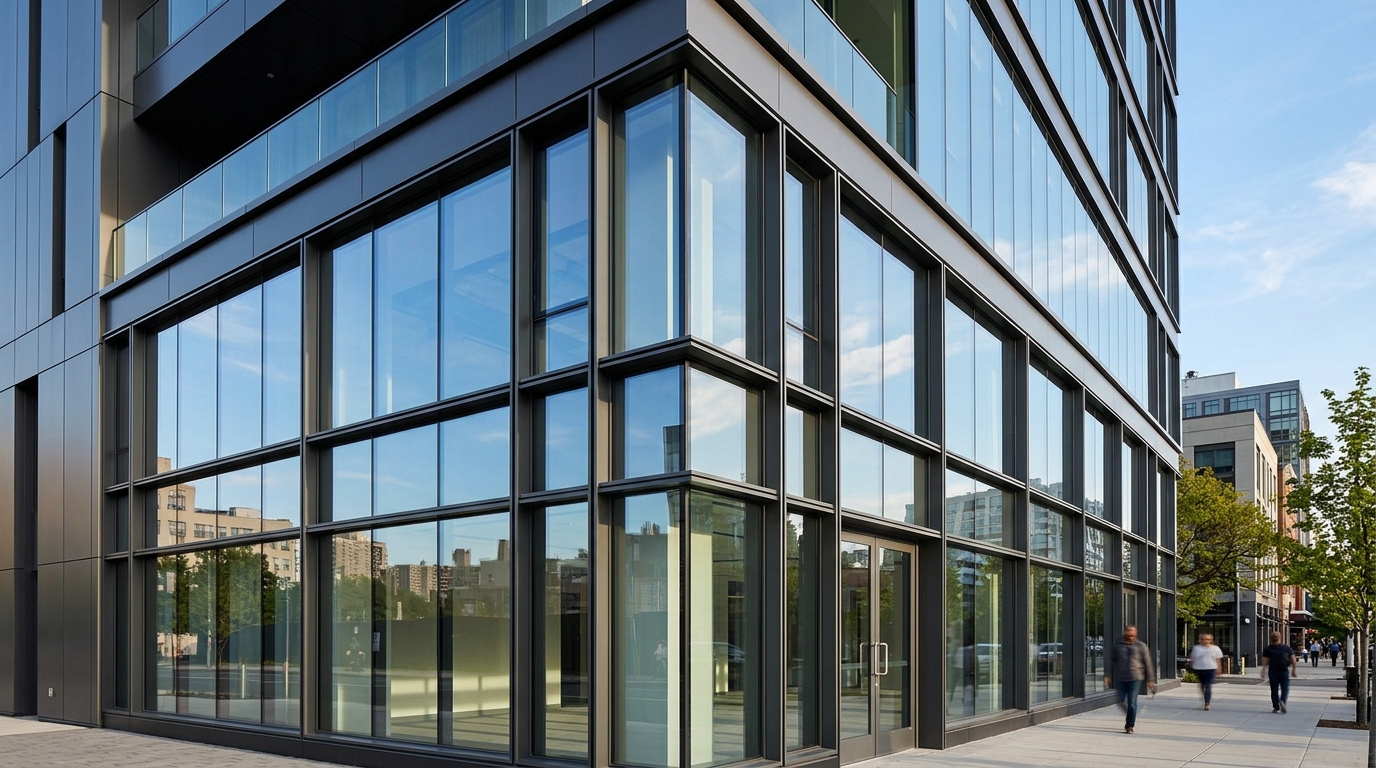 Aluminum Storefront Systems Compared (Center-Set, Offset, Flush)