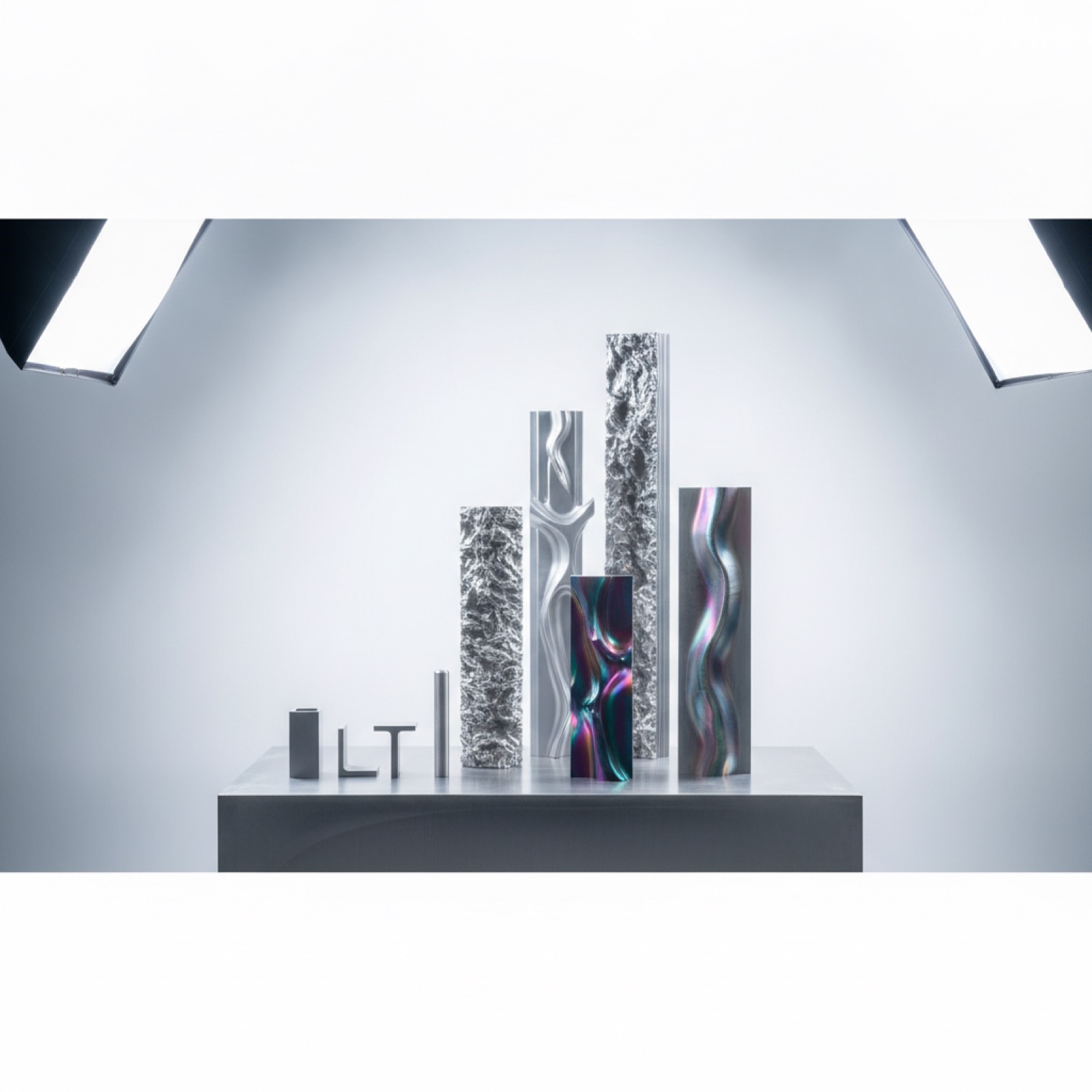 Custom commercial glazing extrusions compared with standard stock profiles