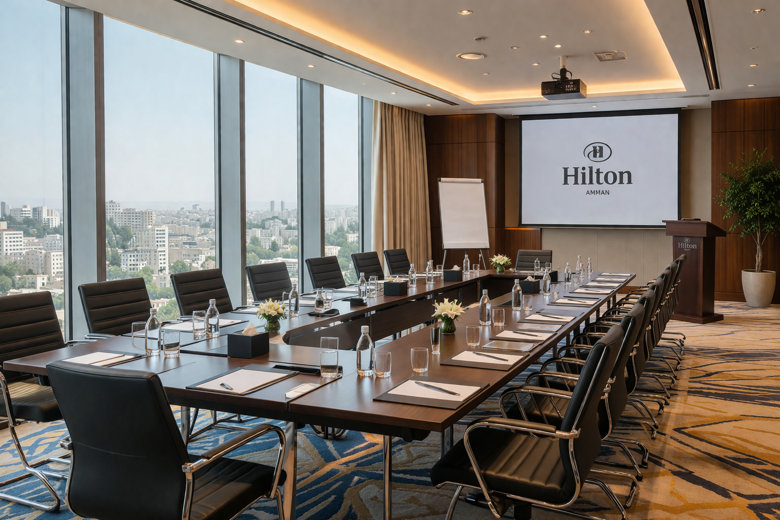 Otellerde Toplantı Odaları: Amman'daki İş Etkinlikleri için En İyi Seçim
