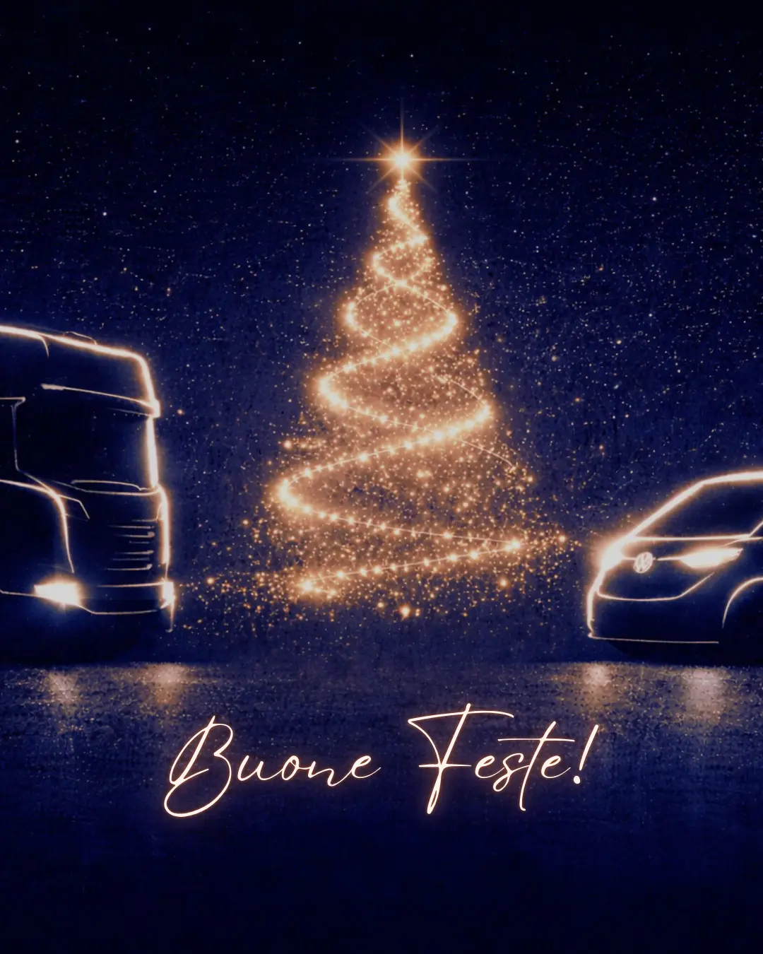 Auguri di buone feste da parte nostra! 
🚚🎄🚗✨