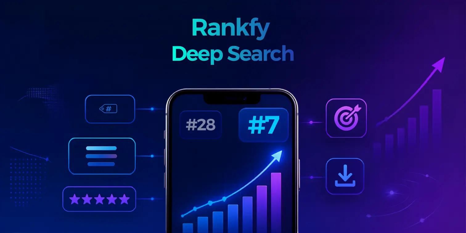 How to improve your app's keyword ranking with Deep Search