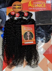 Mèche Longue Bouclée Noir