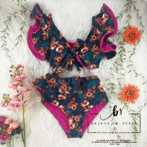 Bikini Fleurie - Vêtement Femme