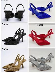 Chaussure Sandale À Talon Pour Femme - Zara