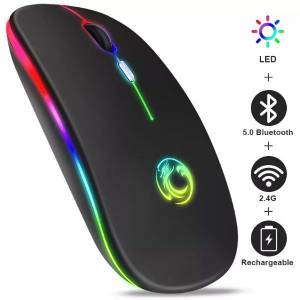 Souris sans fil et rechargeable