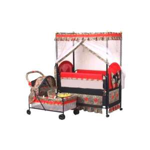 Lit bébé 2 en 1- berceau nouveau-né - Bébé - poussette avec roue