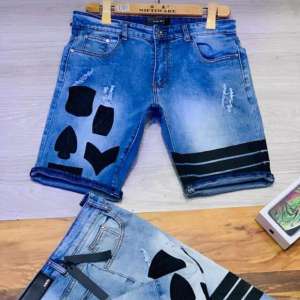 Short Jeans - Vêtement Homme - Bleu Stylé