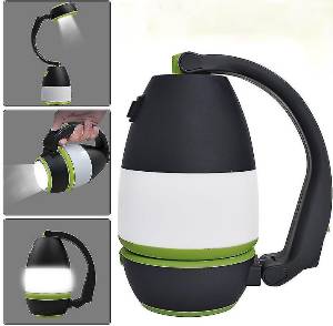 Lampe de Camping Rechargeable 3 en 1 - Lanterne Portable