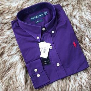 Chemise RALPH LAUREN - Chemise Manches Longues - Violet
