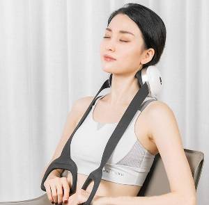 Masseur Cervical Épaule Intelligent de Massage électrique Pulse cervicale Massage Multifonction sans Fil pour Les Muscles du Cou