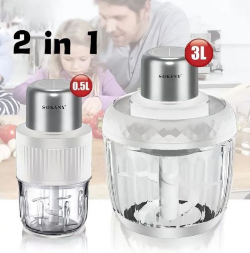 Hachoir Électrique 2 En 1