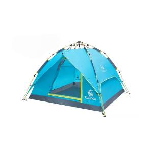 Tente de Camping Double épaisseur pour 2 personnes, Type parapluie, hydraulique, automatique, pour l'extérieur