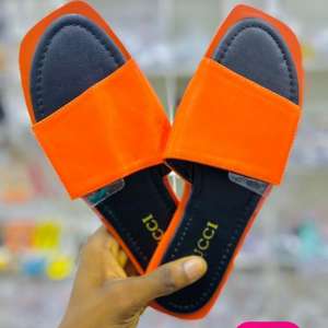 Tapette Gucci - Chaussure Sandale Femme - Orange