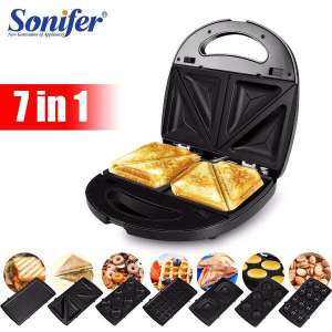 Sandwich Maker 7 En 1 - Composé De 7 Moules