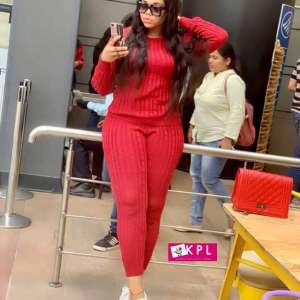 Ensemble Pantalon Et Habit Manche Longue Pour Femme