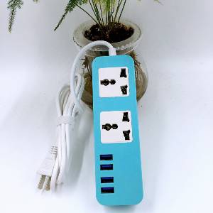 Rallonge Universel avec 4 ports USB hub 5V - 4A