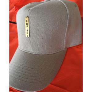 Casquette Empreinte Noire - Gris