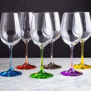 Ensemble de Verres à Vin 6 Pièces