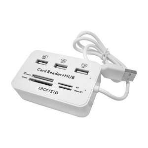Hub USB avec Lecteur de Carte SD - Multiport USB PC