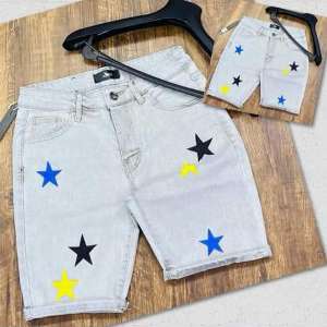Short Jeans - Vêtement Homme - Étoilé