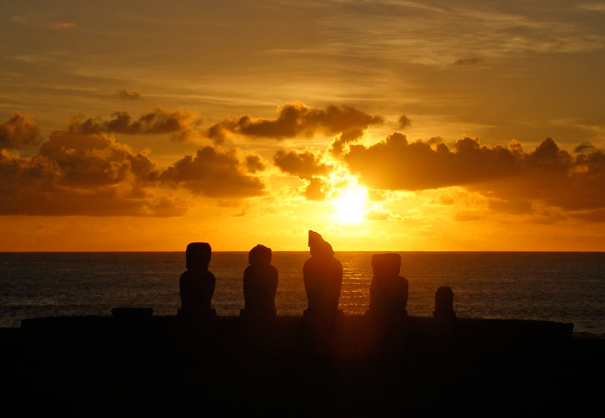 Atardeceder en Tahai