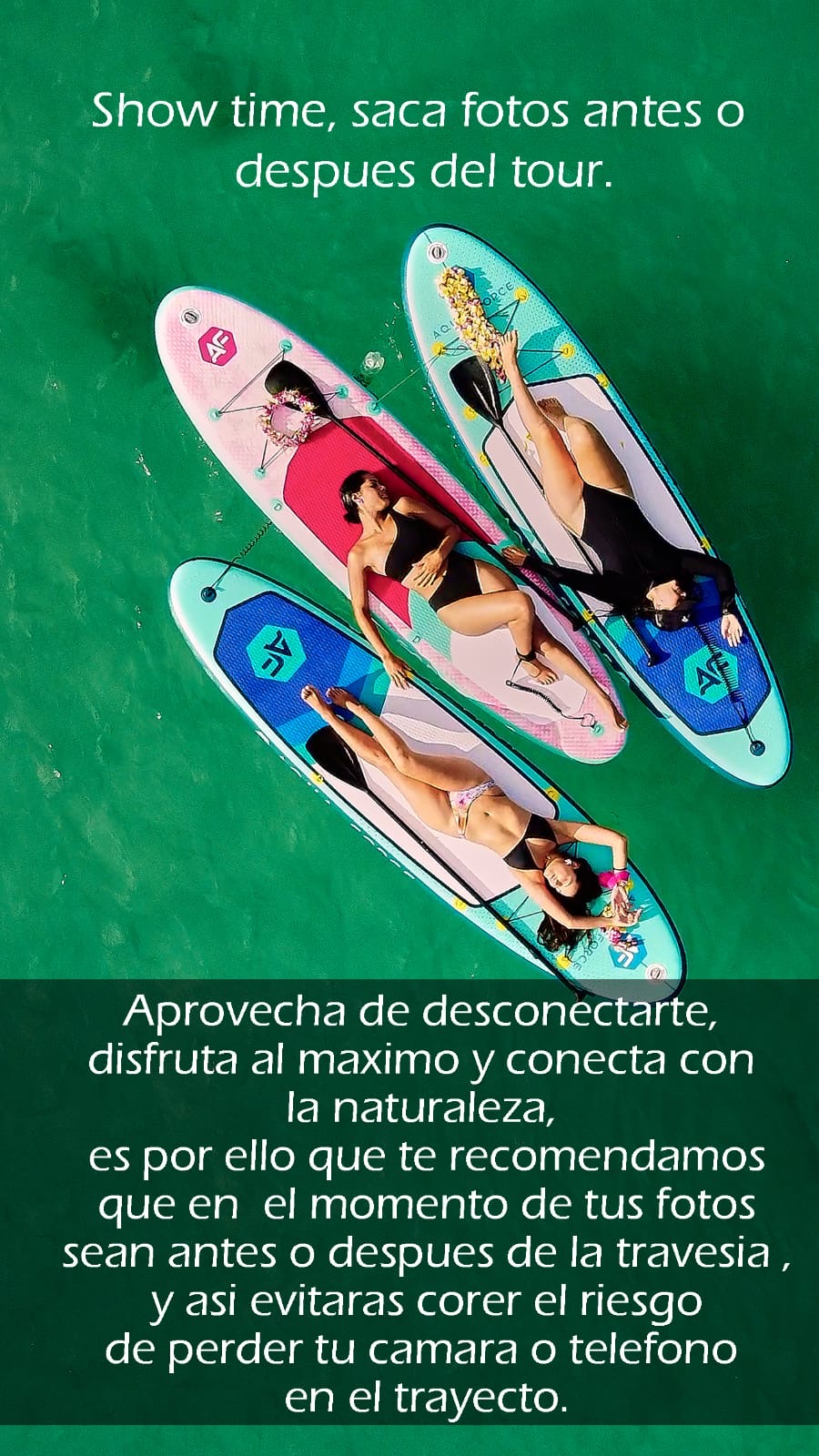 Desconecta y conecta con el mar