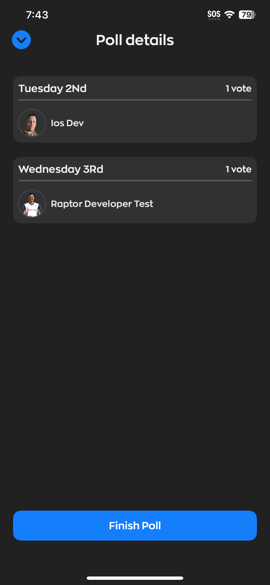 Poll enabled now