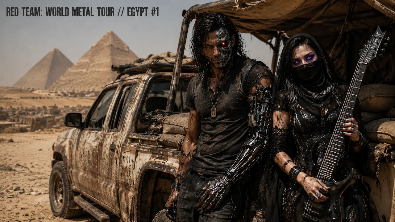 RED TEAM: WORLD METAL TOUR // EGYPT #1