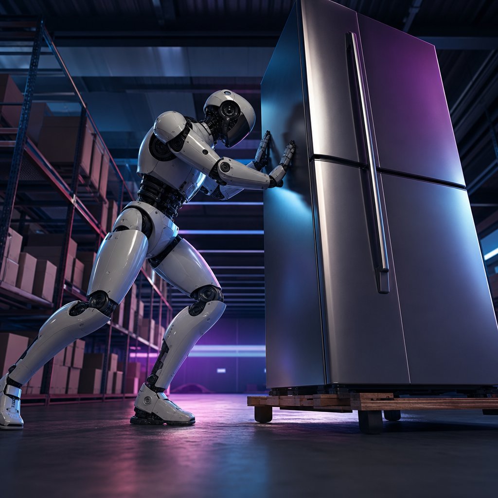 רובוט Atlas של Boston Dynamics מרים משא שמעבר לאימון: מה זה אומר על עתיד האוטומציה התעשייתית
