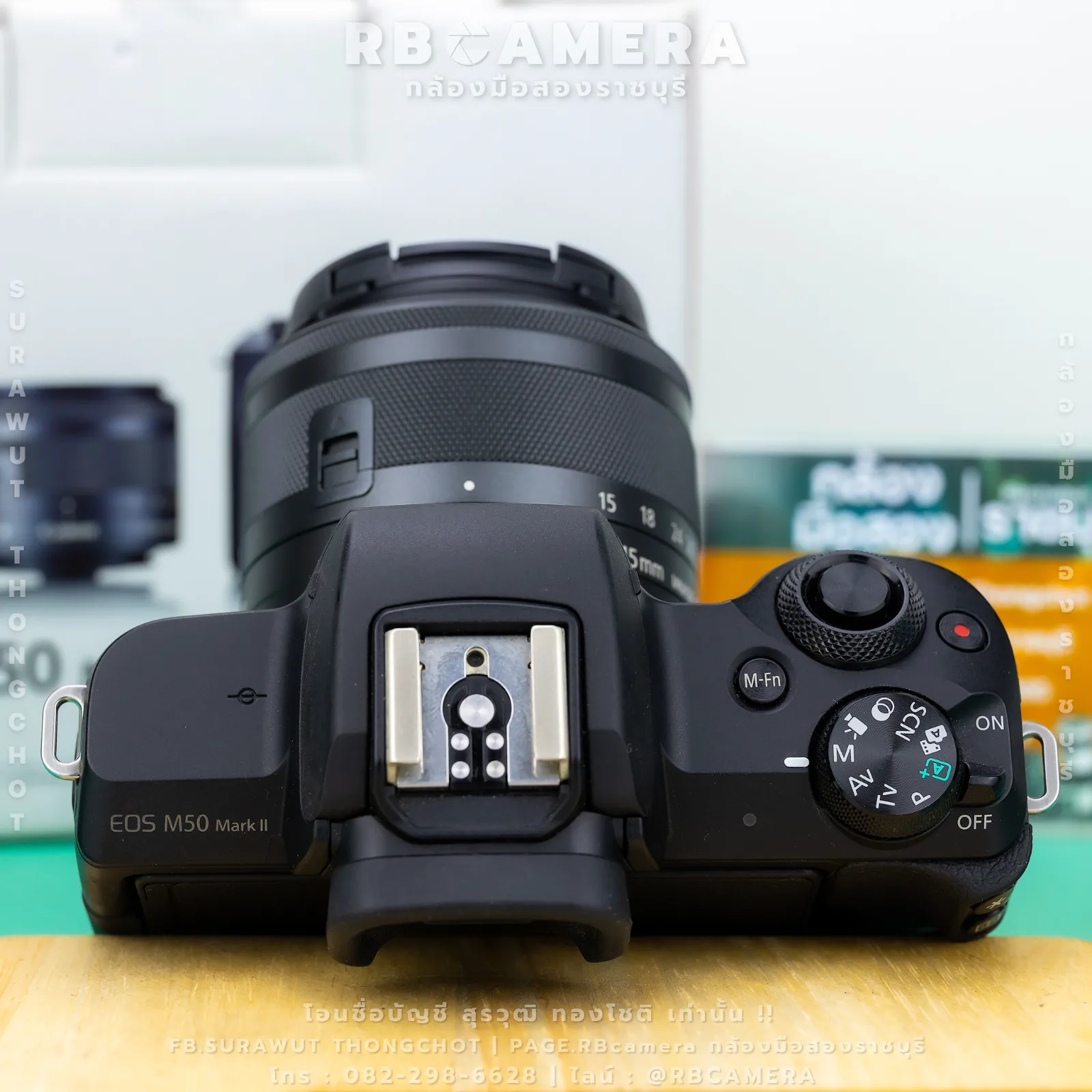 CANON EOS M50ii + 15-45 F3.5-6.3 IS STM KIT (RBC-020) รูปที่ 4