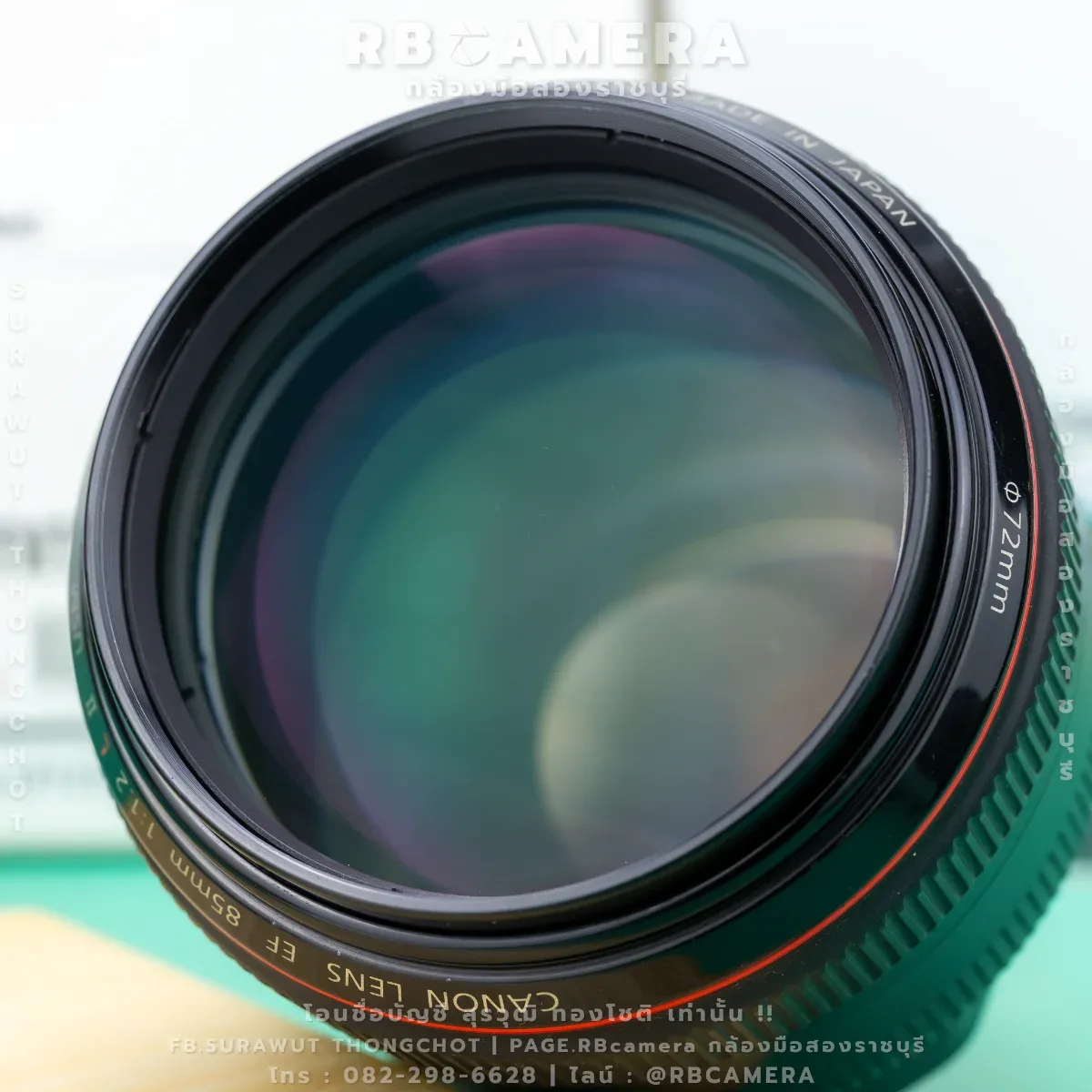 CANON EF 85 F1.2L II USM [01] รูปที่ 8