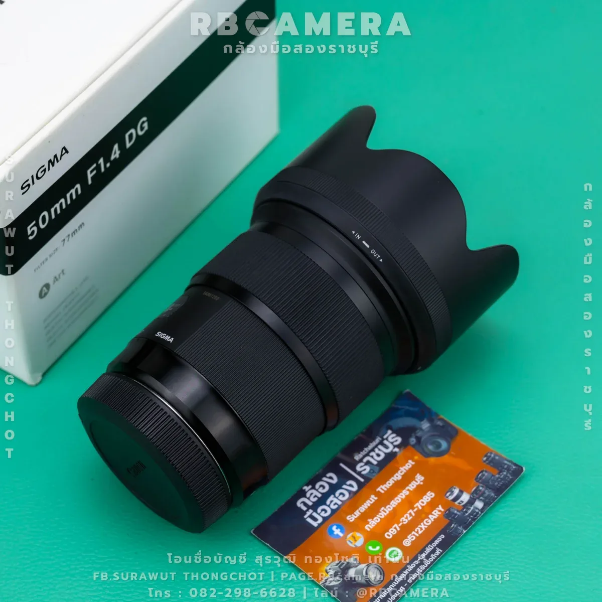 SIGMA 50 F1.4 DG HSM ART MOUNT CANON [1253] รูปที่ 3