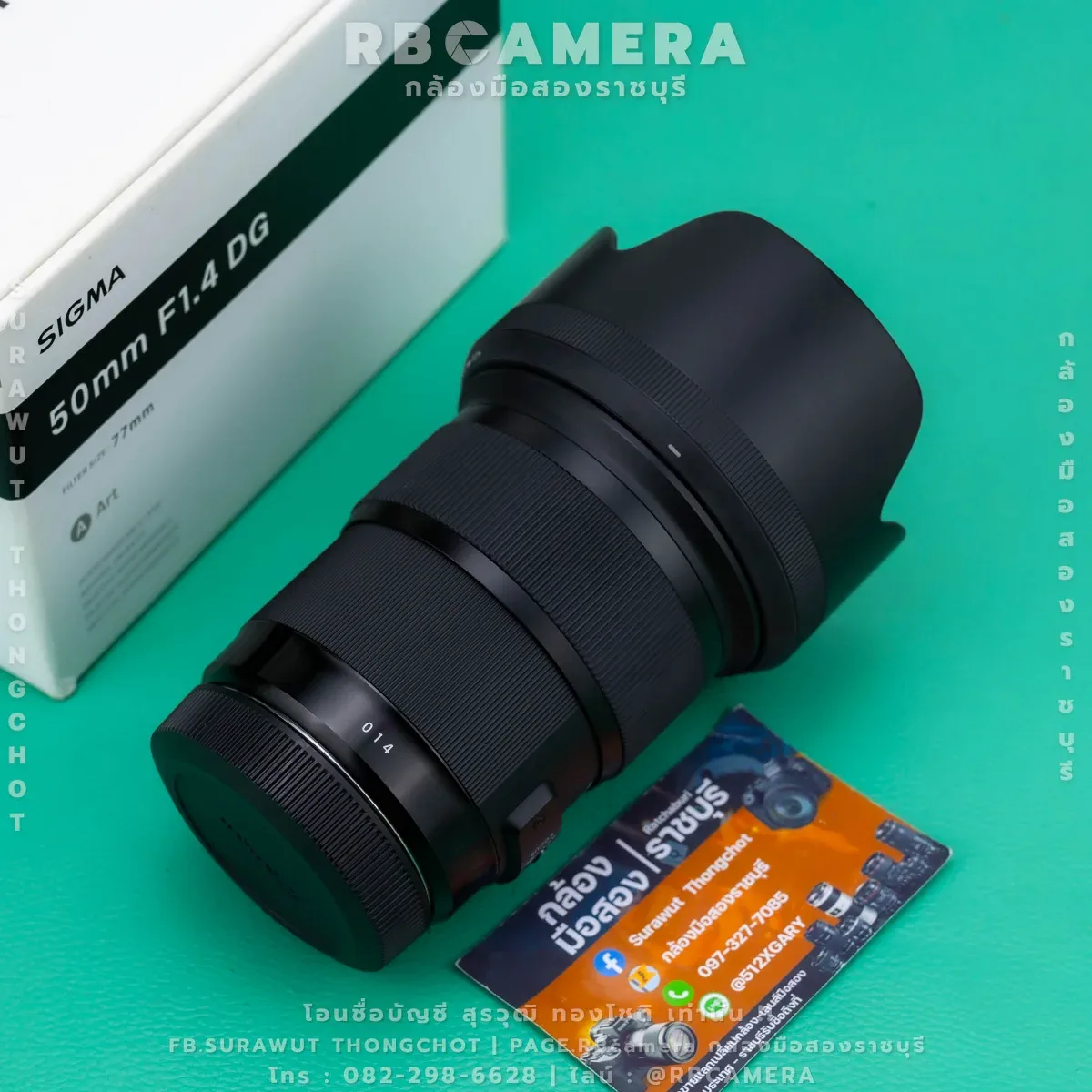 SIGMA 50 F1.4 DG HSM ART MOUNT CANON [1253] รูปที่ 4
