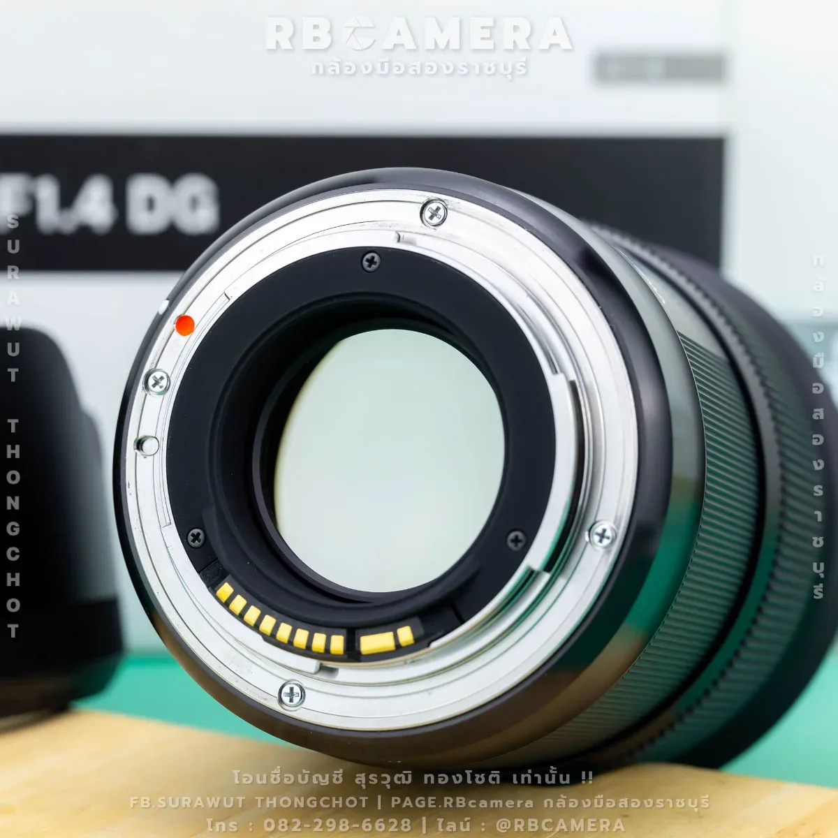 SIGMA 50 F1.4 DG HSM ART MOUNT CANON [1253] รูปที่ 8