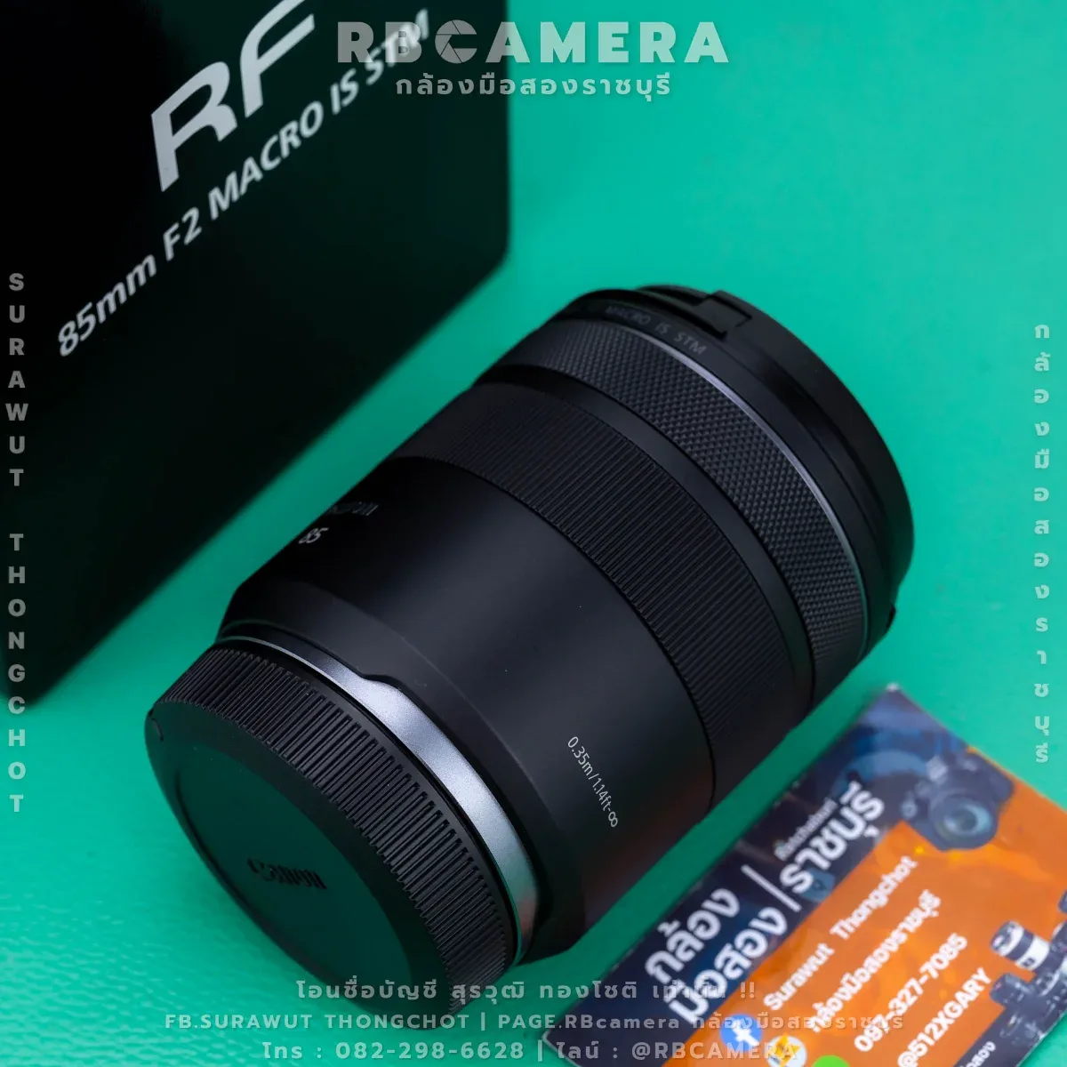 CANON RF 85 F2 MACRO IS STM [0385] รูปที่ 2