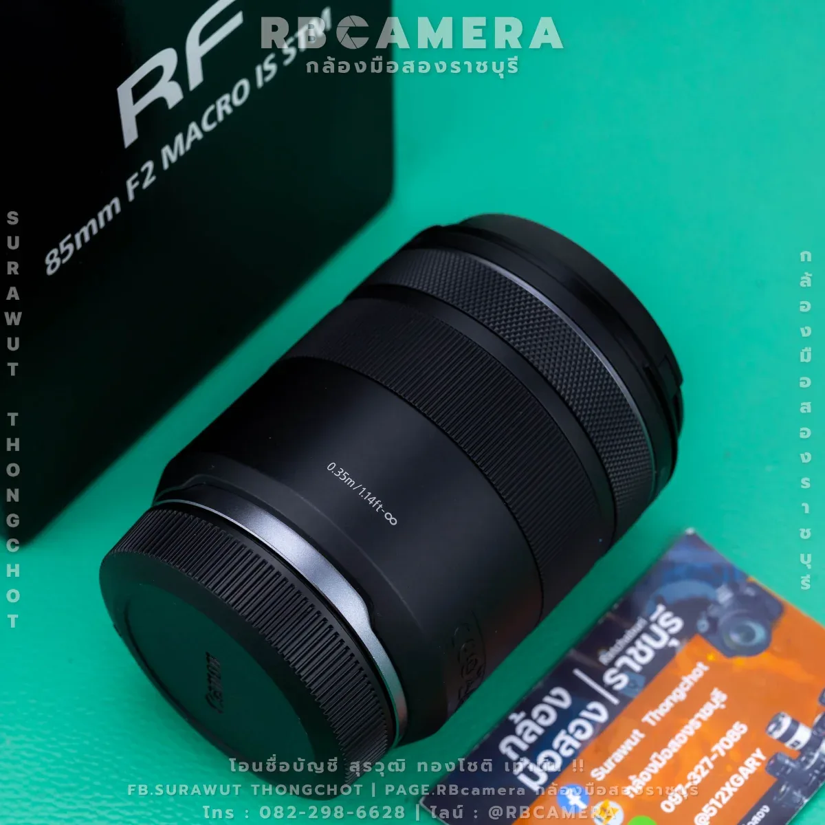 CANON RF 85 F2 MACRO IS STM [0385] รูปที่ 3