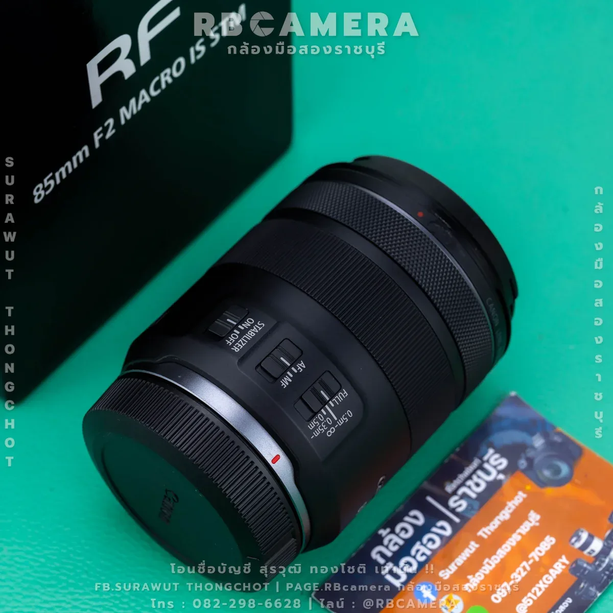 CANON RF 85 F2 MACRO IS STM [0385] รูปที่ 6