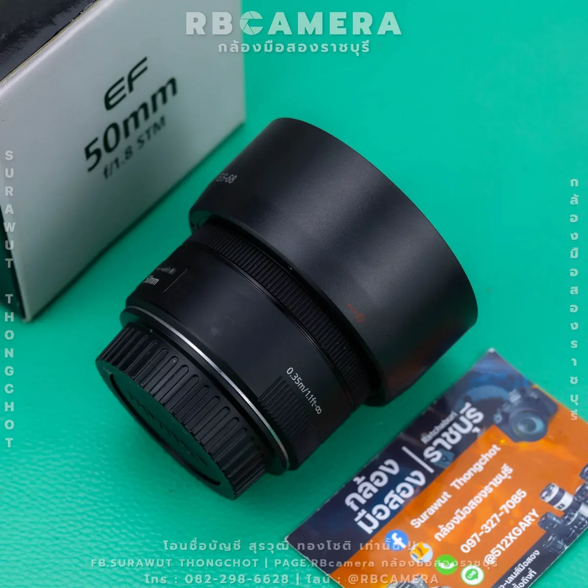 CANON EF 50 F1.8 STM [8151] รูปที่ 2