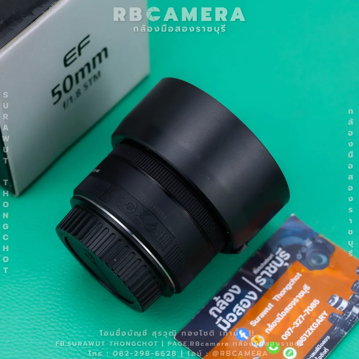 CANON EF 50 F1.8 STM [8151] รูปที่ 3