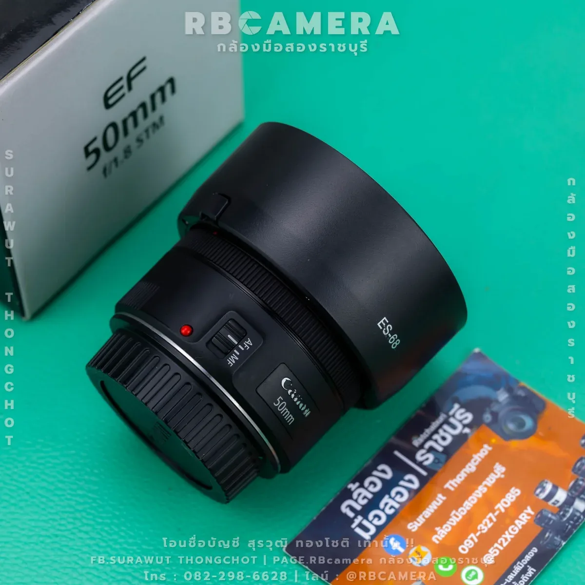 CANON EF 50 F1.8 STM [8151] รูปที่ 4