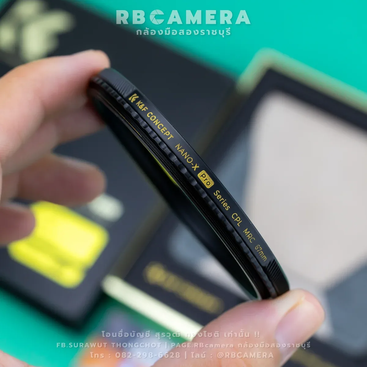 K&F 67mm Nano-X PRO CPL Anti-Reflection Green Film [ RBC-216 ] รูปที่ 4