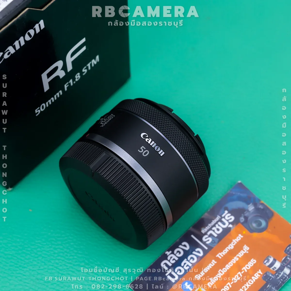 CANON RF 50 F1.8 STM