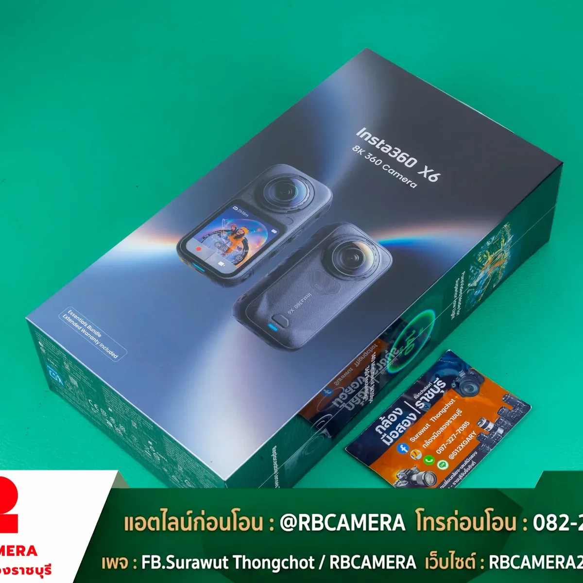 INSTA 360 X6 ESSENTIAL BUNDLE ของใหม่มือ 1 [K9XD]