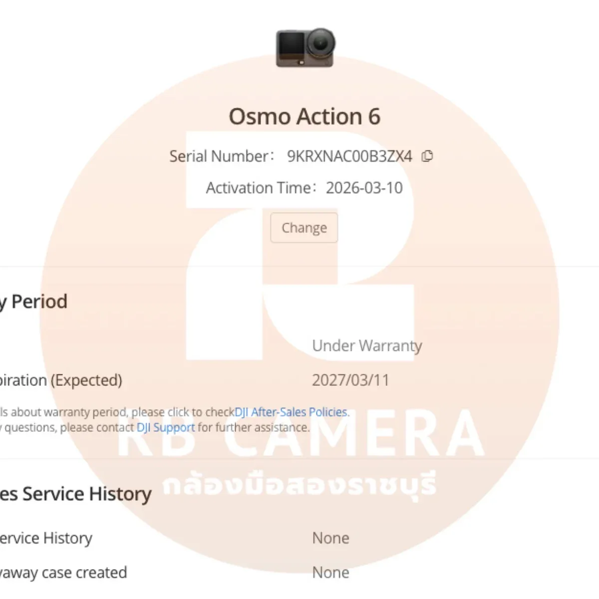 DJI ACTION 6 ADVENTURE COMBO [ 3ZX4 ] รูปที่ 10