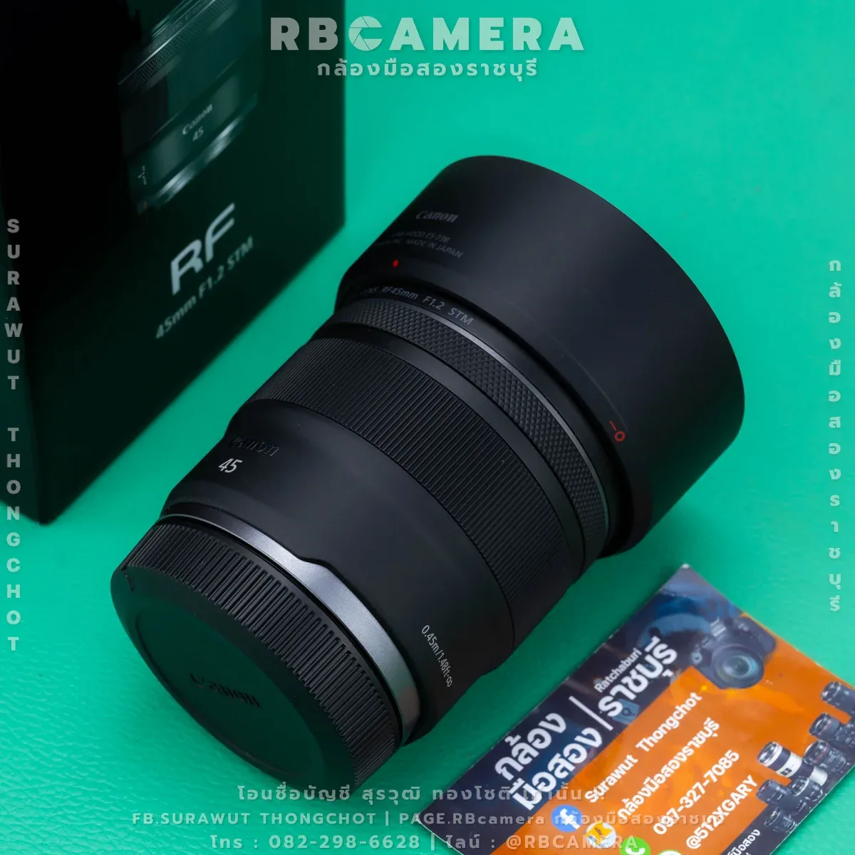 CANON RF 45 F1.2 STM [ 3494 ] รูปที่ 2