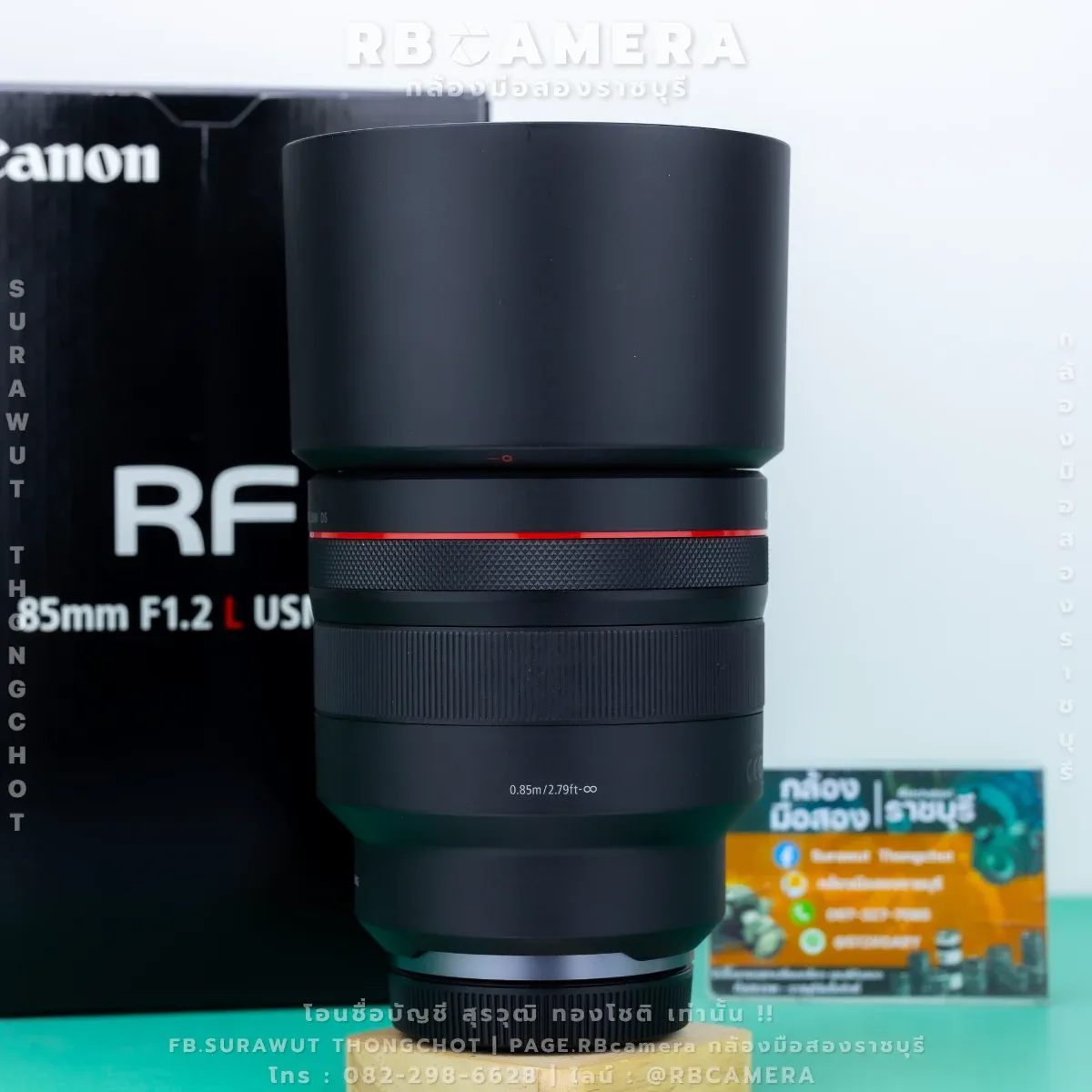 CANON RF 85 F1.2L DS USM รูปที่ 3