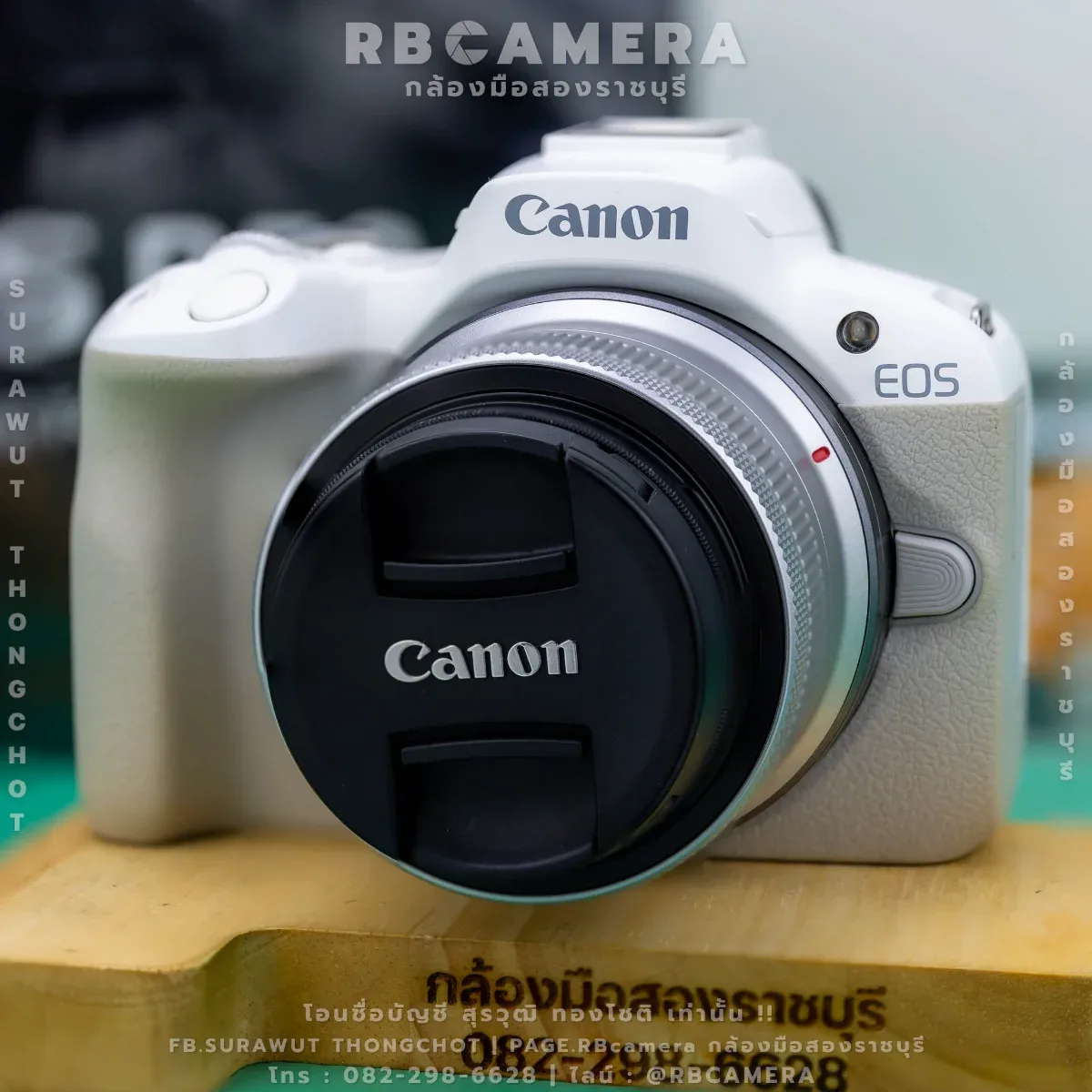 CANON EOS R50 + 18-45 IS STM KIT [ White ][4524] รูปที่ 2